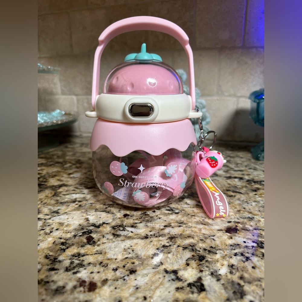 Brand new strawberry water bottle